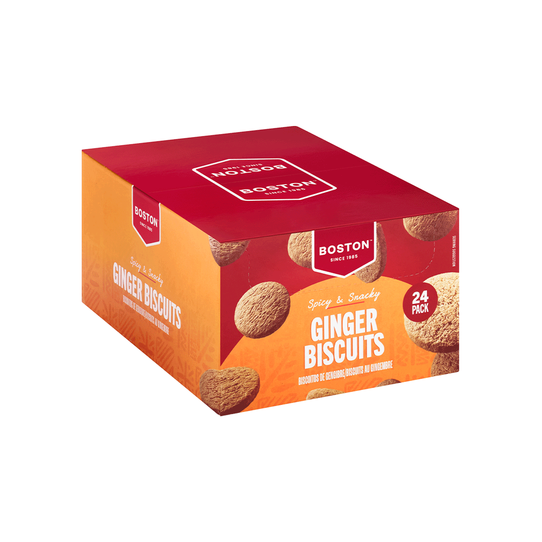 Boston Ginger Biscuits (24x40g)