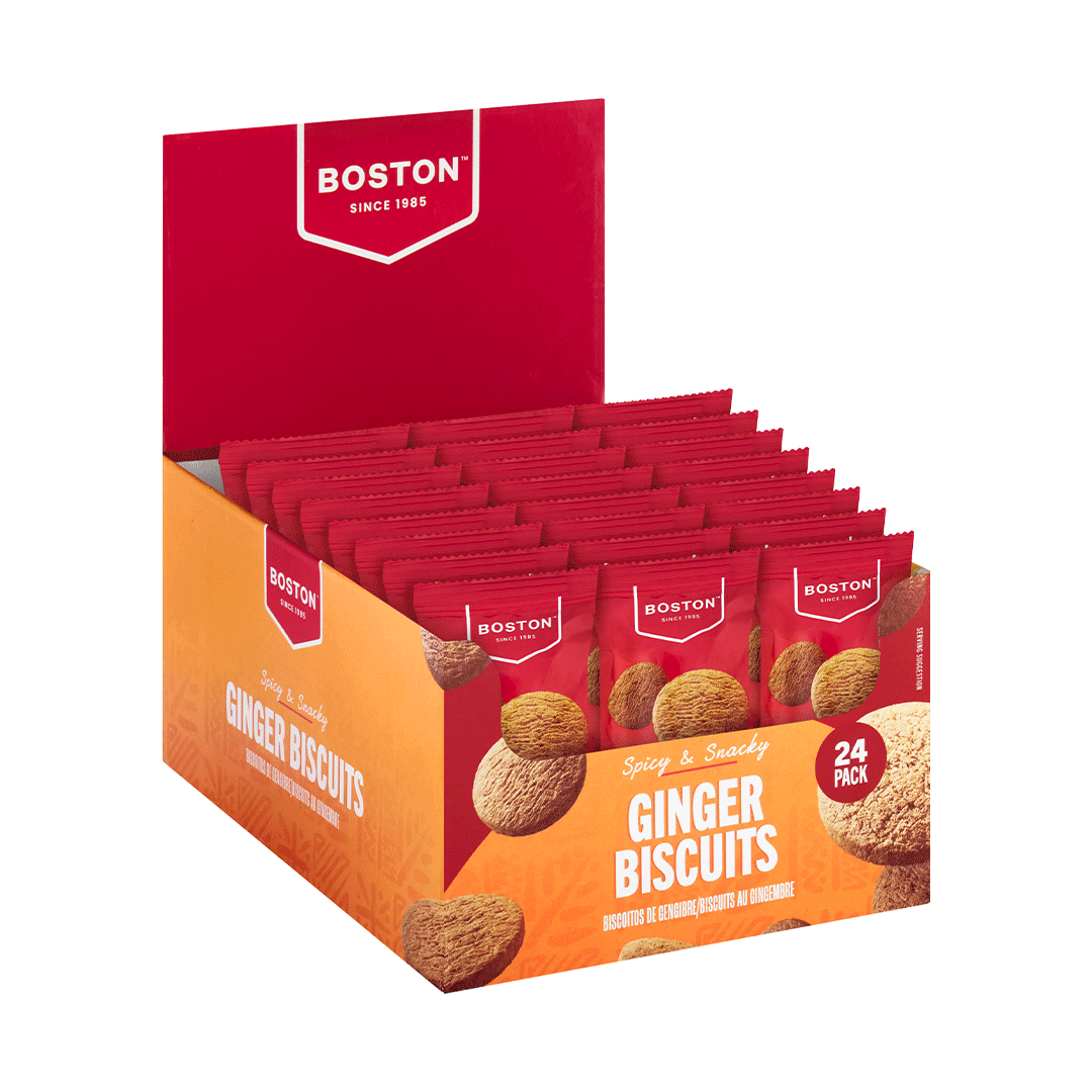 Boston Ginger Biscuits (24x40g)