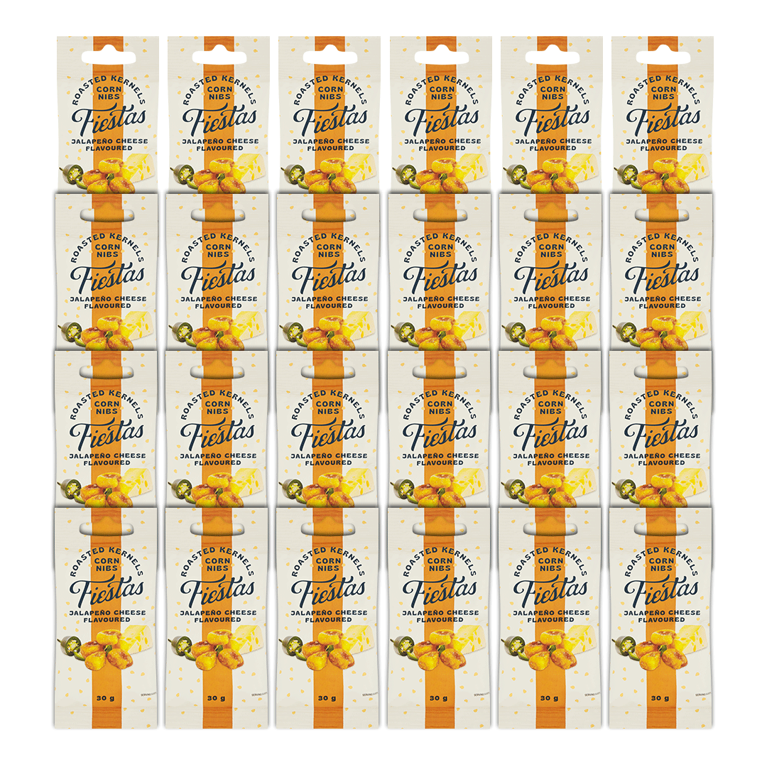 Fiestas Corn Nibs Jalapeño Cheese 30g