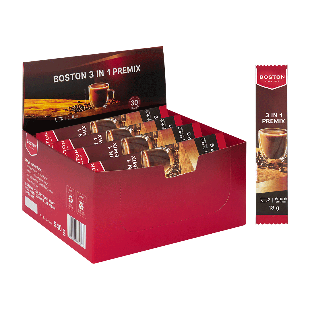 Boston Daily Blend 3-in-1 Premix
