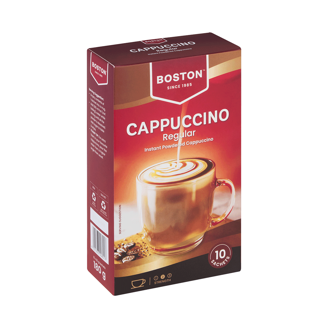 Boston Cappuccino Regular 10s
