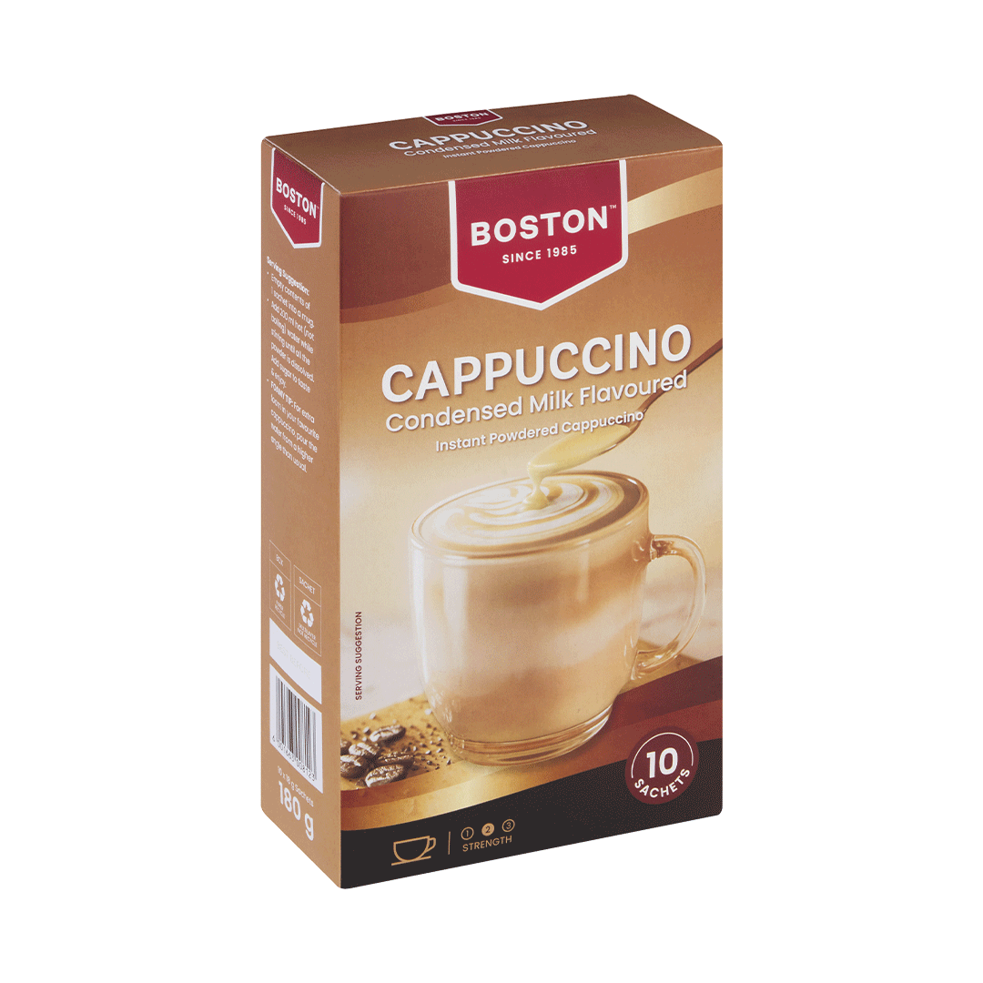 Boston Cappuccino Condensed Milk 10s