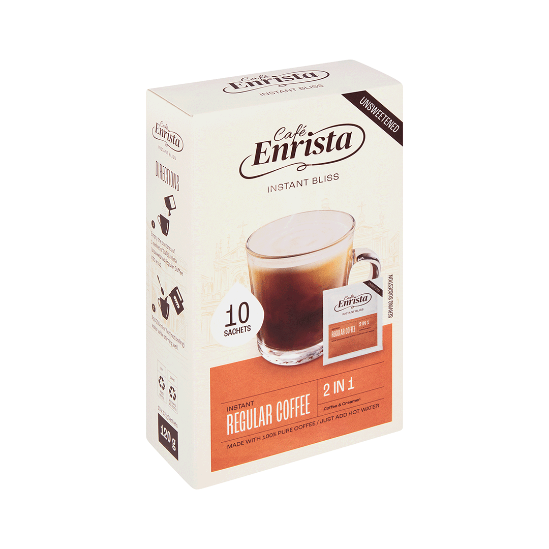 Café Enrista 2-in-1 Unsweetened 10s