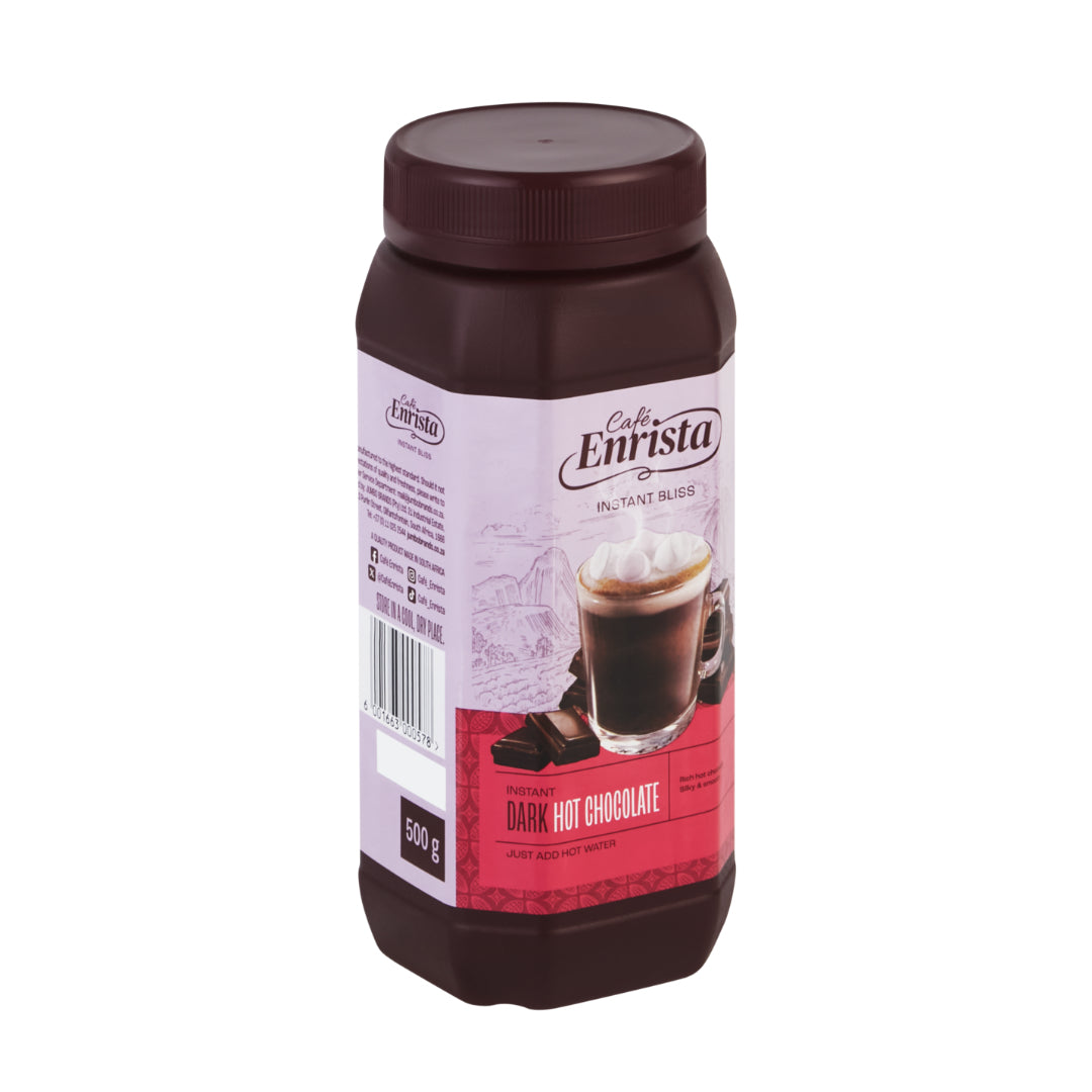 Café Enrista Dark Hot Chocolate 500g