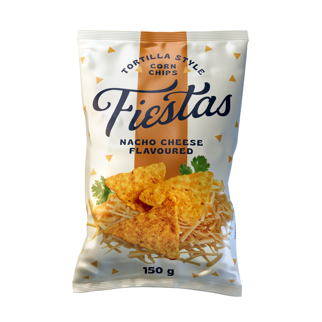 Fiestas Corn Chips Nacho Cheese 150g