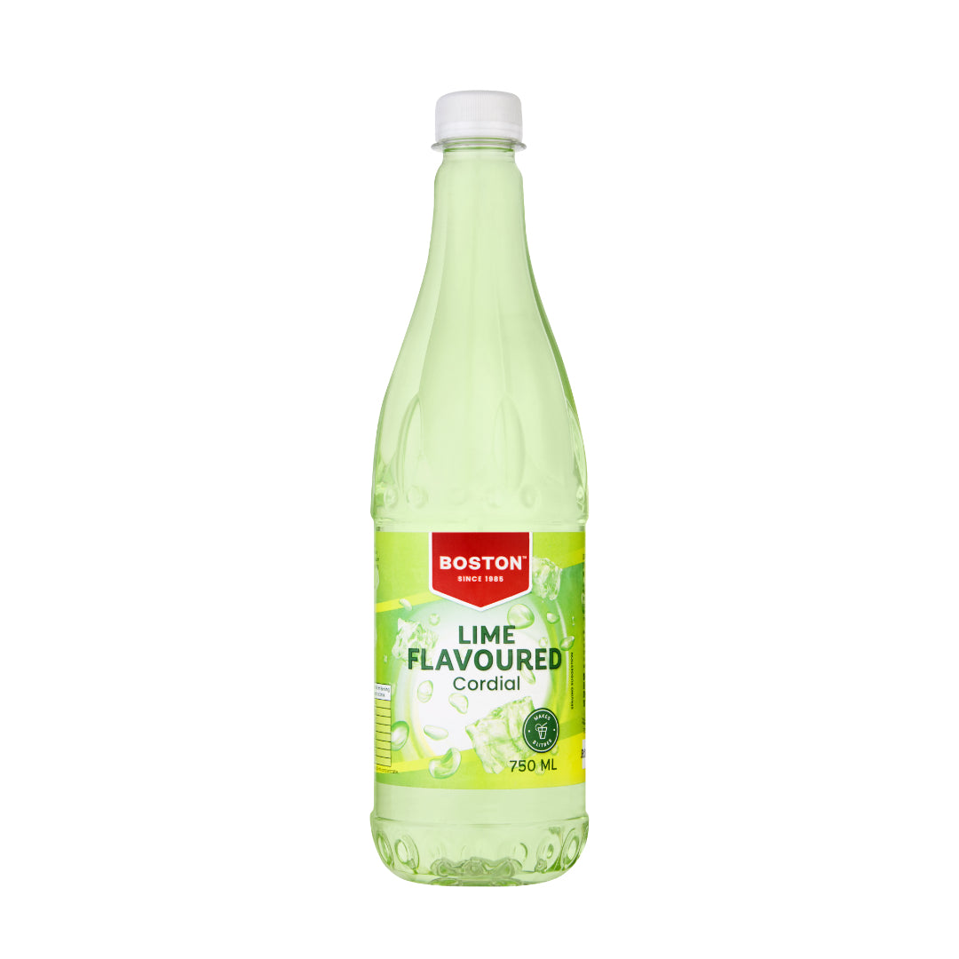 Boston Lime Cordial 750ml