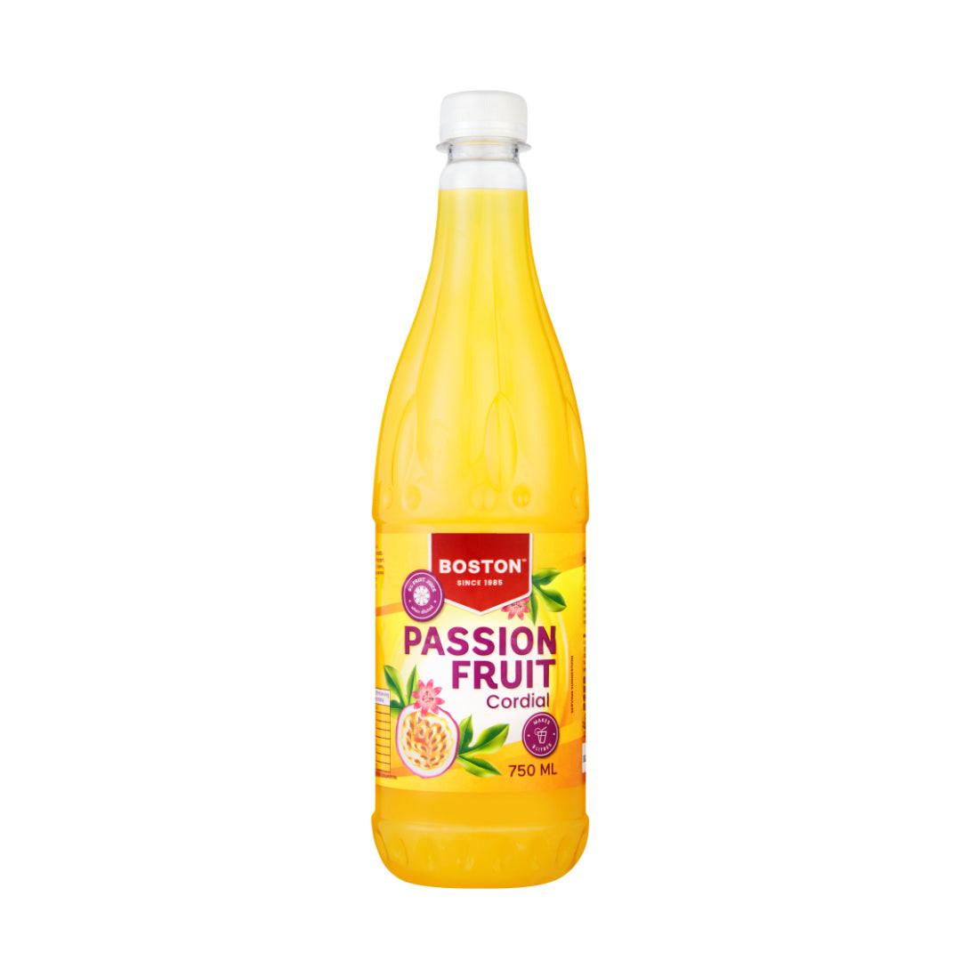 Boston Passion Fruit Cordial 750ml