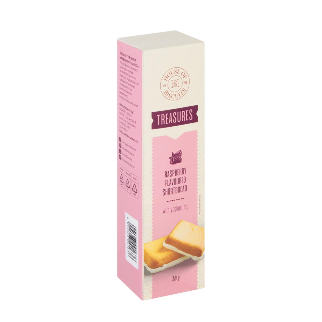 Treasures Shortbread 180g (Raspberry)