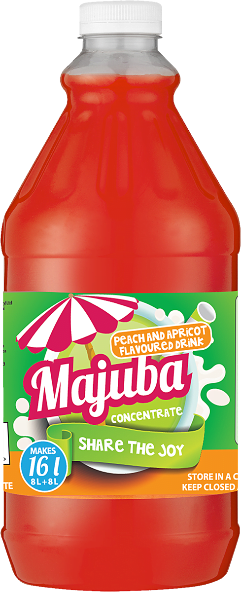 Jumbo Brands: Majuba Concentrate Peach & Apricot 2 L