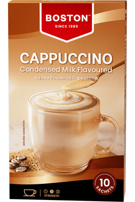 Jumbo Brands: Boston Cappuccino Condensed Milk 10s