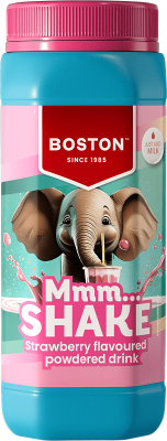 Jumbo Brands: Boston Mmm Shake Strawberry 500 g