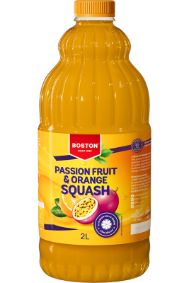 Jumbo Brands: Boston Squash Passion Fruit & Orange 2 L