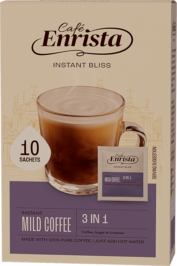Jumbo Brands: Café Enrista 3-in-1 Instant Coffee Mild 10s