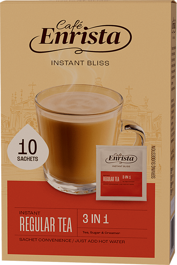Jumbo Brands: Café Enrista 3-in-1 Instant Tea Regular 10s