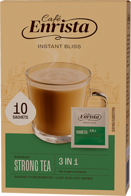 Jumbo Brands: Café Enrista 3-in-1 Instant Tea Strong 10s