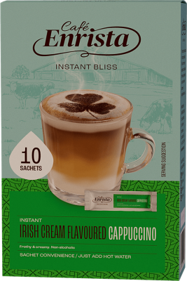 Jumbo Brands: Café Enrista Cappuccino Irish Cream 10s
