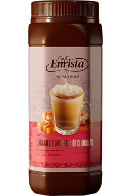 Jumbo Brands Cafe Enrista Hot Chocolate Caramel Jar