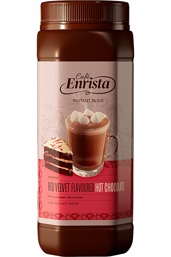 Jumbo Brands: Café Enrista Hot Chocolate Red Velvet (Jar)