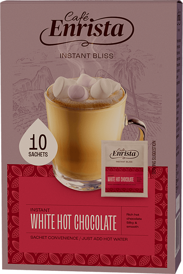 Jumbo Brands: Café Enrista Hot Chocolate White 10s