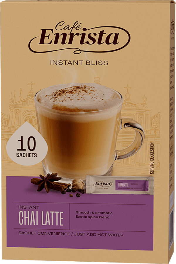 Jumbo Brands: Café Enrista Instant Chai Latte 10s